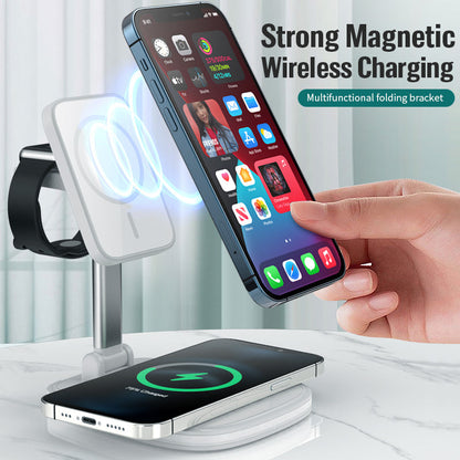 MagFold Triple Wireless Charger